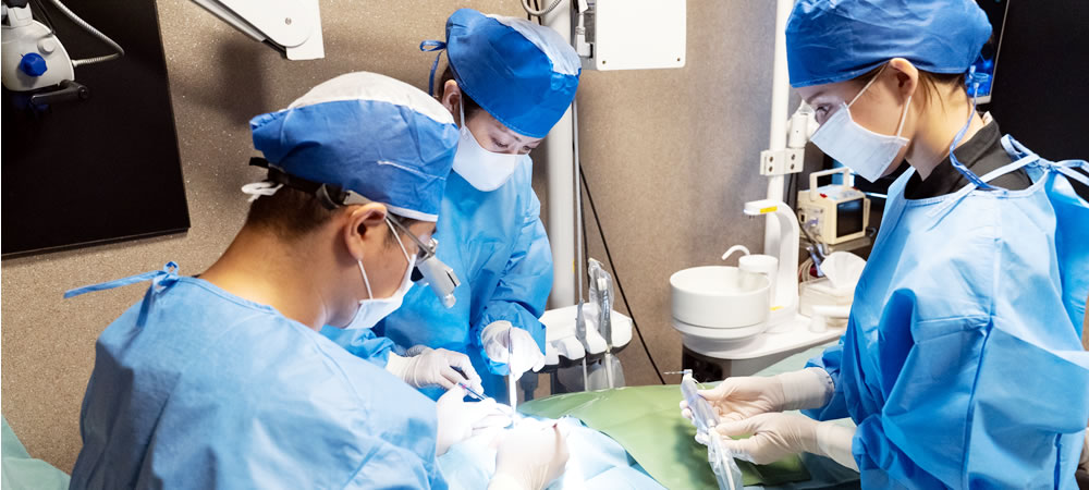 ザイゴマインプラントの治療の流れ